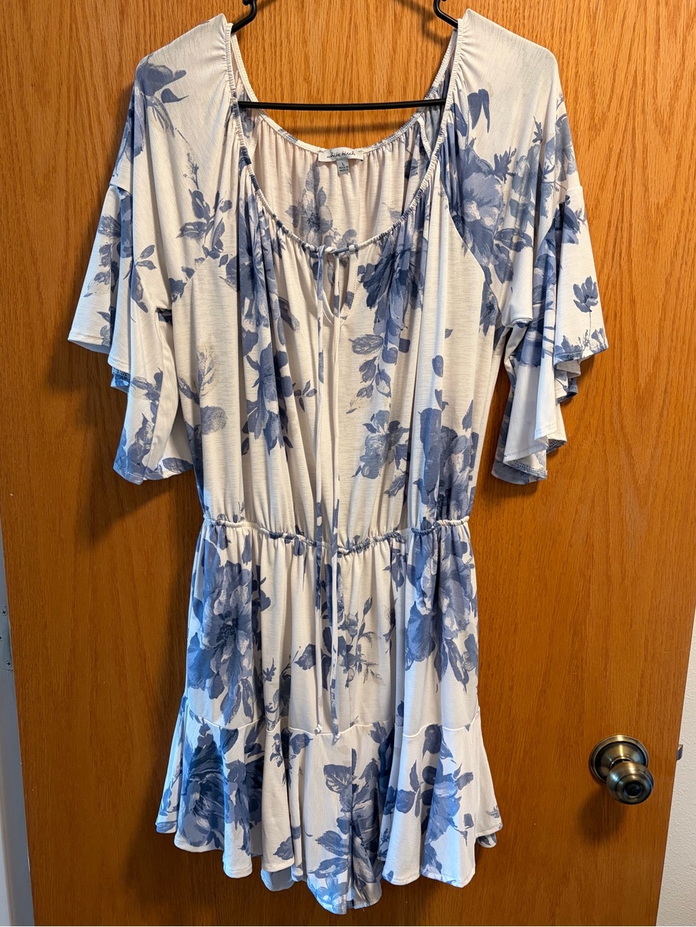 White Birch Floral Flowy Romper